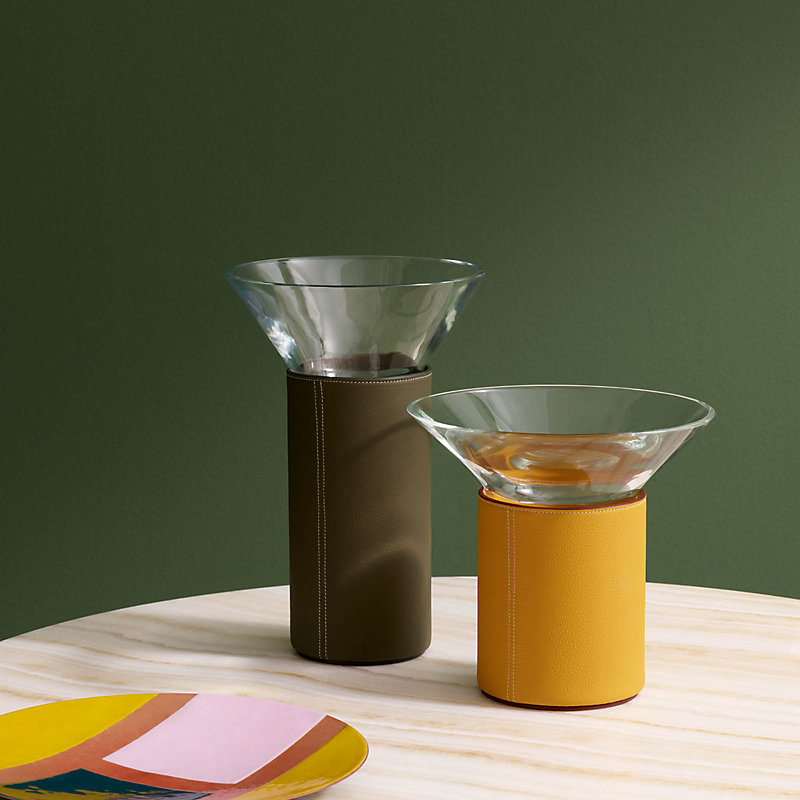 エルメス　花瓶 HERMES - HERMES エルメス ステンレス製 花瓶 フラワーベース